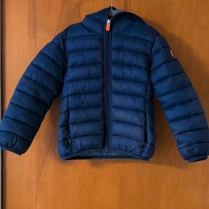 Boys lightweight warm puffer coat
